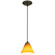 Martini One Light Pendant in Oil Rubbed Bronze (18|280041CORBAMB)