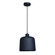 Forge One Light Pendant in Matte Black (18|23778MBLMGL)