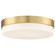 Roma LED Flush Mount in Antique Brushed Brass (18|20826LEDDABBOPL)