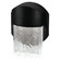 Mist LED Wall Fixture in Black (18|20043LLEDDMGBLCLR)