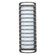 Bermuda LED Bulkhead in Satin (18|20030LEDDMGLPSATRFR)