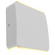 Newport LED Outdoor Wall Mount in White (18|20029LEDDMGWHACR)