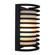 Bermuda One Light Bulkhead in Black (18|20010MGBLRFR)