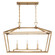 Townsend Three Light Linear Chandelier in Warm Brass (51|14233322)
