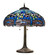 Tiffany Hanginghead Dragonfly Three Light Table Lamp in Mahogany Bronze (57|263097)
