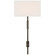 Auray One Light Wall Sconce in Bronze (268|S2436BZL)