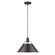 Orwell One Light Pendant in Matte Black (62|3306LBLKRBZ)