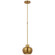 Comtesse LED Pendant in Hand-Rubbed Antique Brass (268|PCD5120HAB)