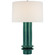 Montaigne LED Table Lamp in Emerald Crackle (268|PCD3603EGCL)
