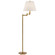 Olivier LED Floor Lamp in Hand-Rubbed Antique Brass (268|PCD1002HABL)