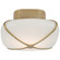 Fondant LED Flush Mount in Soft Brass (268|CD4004SBWG)