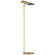 Flore LED Floor Lamp in Soft Brass and Riviera Blue (268|CD1020SBRB)