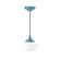 Schoolhouse One Light Pendant in Light Blue (518|PEF02154C25)
