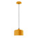 Julia One Light Pendant in Bright Yellow (518|PEB41921)