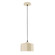 Julia One Light Pendant in Cream (518|PEB41916)