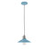 Uno One Light Pendant in Light Blue w/Brushed Nickel (518|PEB4045496C25)