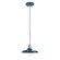 Uno One Light Pendant in Navy w/Brushed Nickel (518|PEB4015096C25)
