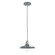 Uno One Light Pendant in Slate Gray w/Brushed Nickel (518|PEB4014096C26)