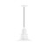 Atomic One Light Pendant in White (518|PEB14844C02G07)