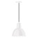 Deep Bowl One Light Pendant in White (518|PEB11644C26W12)