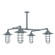 Vaportite Four Light Pendant in Slate Gray (518|MSP05240G07)