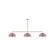 Arcade Three Light Linear Pendant in Mauve (518|MSN432G1520)