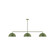 Arcade Three Light Linear Pendant in Fern Green (518|MSN43222)