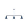 Jynx Three Light Linear Pendant in Navy (518|MSN42050)