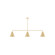 Jynx Three Light Linear Pendant in Ivory (518|MSN42017)