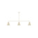Jynx Three Light Linear Pendant in Cream (518|MSN42016)