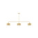 Julia Three Light Linear Pendant in Ivory (518|MSN41917)