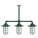 Vaportite Three Light Pendant in Forest Green (518|MSK05242T24G07)