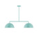 Axis Two Light Linear Pendant in Sea Green (518|MSG432G1548)