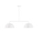 Arcade Two Light Linear Pendant in White (518|MSG432G1544)