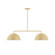 Arcade Two Light Linear Pendant in Ivory (518|MSG432G1517)