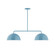 Axis Two Light Linear Pendant in Light Blue (518|MSG43254)