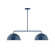Arcade Two Light Linear Pendant in Navy (518|MSG43250)