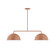 Arcade Two Light Linear Pendant in Terracotta (518|MSG43219)