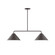 Pinnacle Two Light Linear Pendant in Architectural Bronze (518|MSG42251)