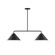 Axis Two Light Linear Pendant in Black (518|MSG42241)