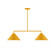 Pinnacle Two Light Linear Pendant in Bright Yellow (518|MSG42221)