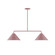 Pinnacle Two Light Linear Pendant in Mauve (518|MSG42220)