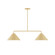 Pinnacle Two Light Linear Pendant in Ivory (518|MSG42217)