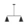 Axis Two Light Linear Pendant in Black (518|MSG42041)
