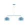 Axis Two Light Linear Pendant in Light Blue (518|MSG41954)