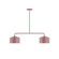 Axis Two Light Linear Pendant in Mauve (518|MSG41920)