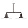 Radial Two Light Pendant in Architectural Bronze (518|MSD15951G06)