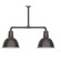 Deep Bowl Two Light Pendant in Architectural Bronze (518|MSD11651T36G06)