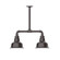 Warehouse Two Light Pendant in Architectural Bronze (518|MSB18051T30G06)