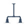 Radial Two Light Pendant in Navy (518|MSB15750T36G06)